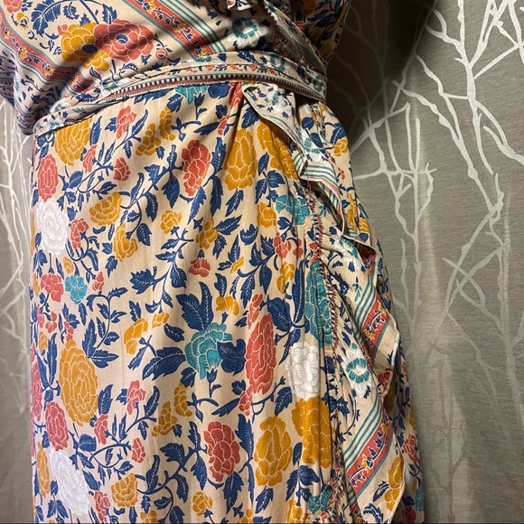 Aura The Label Boho Wrap Dres - Picture 7 of 9